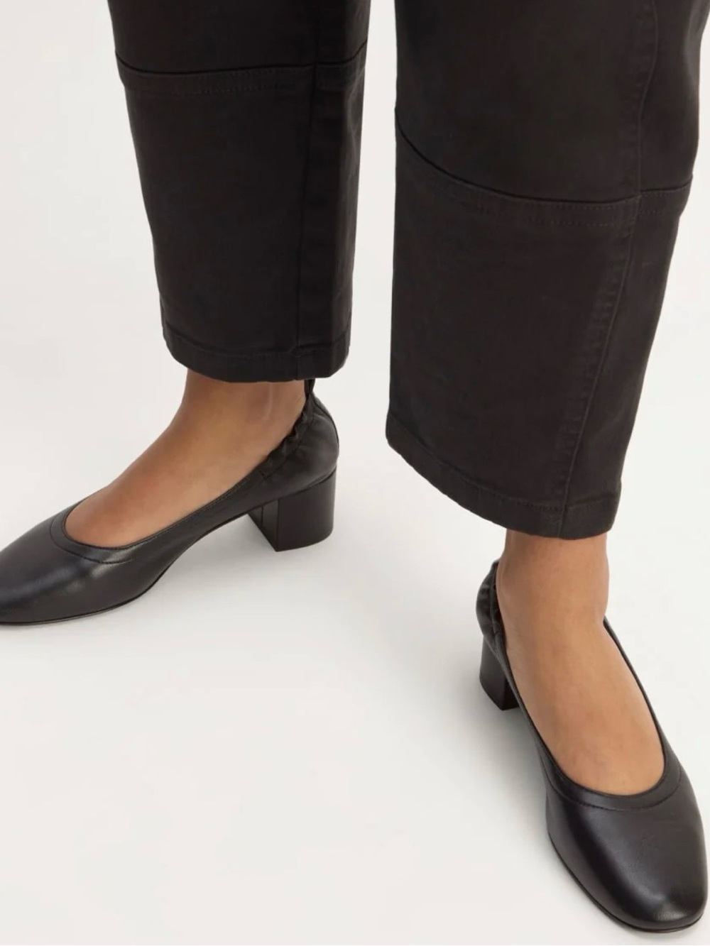 Everlane “The Day Heel” black - leather - Picture 3 of 9